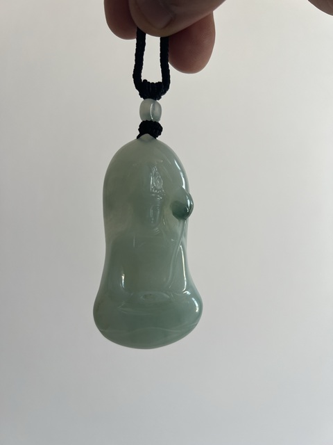 古玩玉器觀音真品鑒賞圖