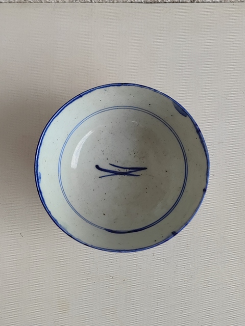 古玩陶瓷青花花卉紋碗拍賣，當(dāng)前價(jià)格580元
