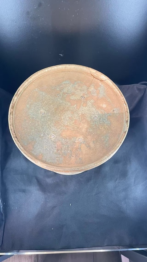 古玩陶瓷青釉高足盤真品鑒賞圖