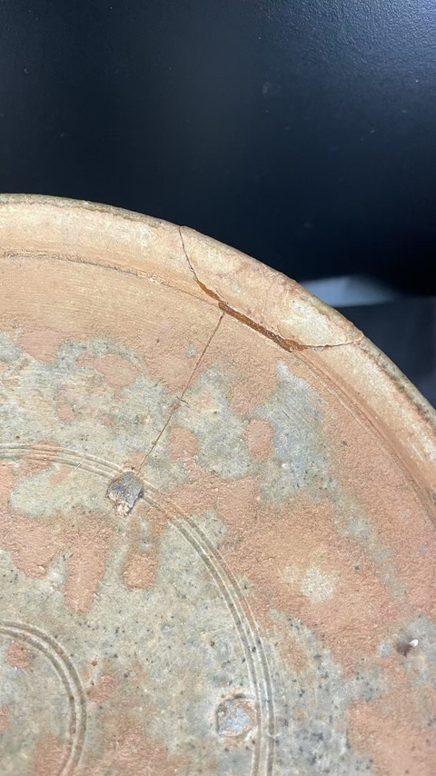 古玩陶瓷青釉高足盤真品鑒賞圖