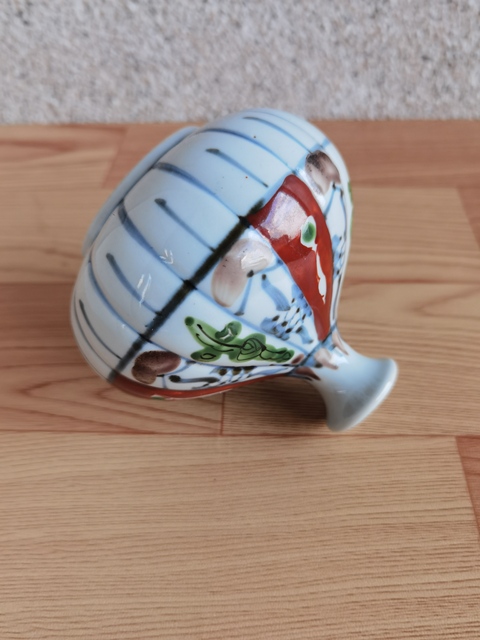 古玩陶瓷青花加彩瓶拍賣,當前價格298元