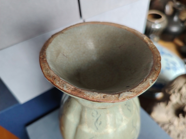古玩陶瓷13世紀高麗瓶真品鑒賞圖