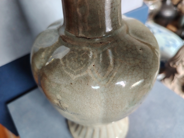 古玩陶瓷13世紀高麗瓶真品鑒賞圖