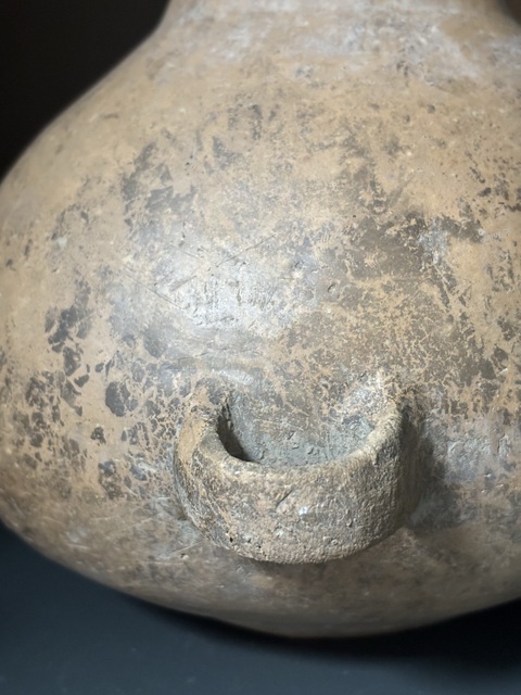 古玩陶瓷齊家文化·葫蘆四耳瓶拍賣,當前價格888元