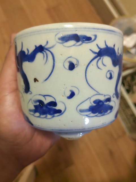 古玩陶瓷青花爐真品鑒賞圖