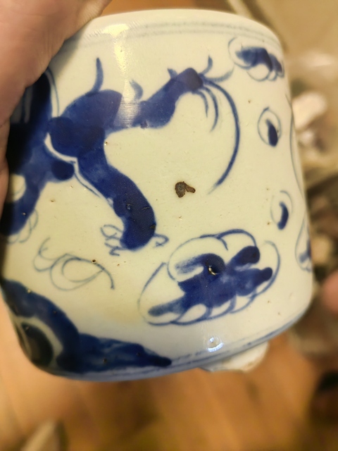 古玩陶瓷青花爐真品鑒賞圖