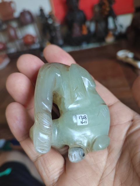 古玩玉器玉馬真品鑒賞圖