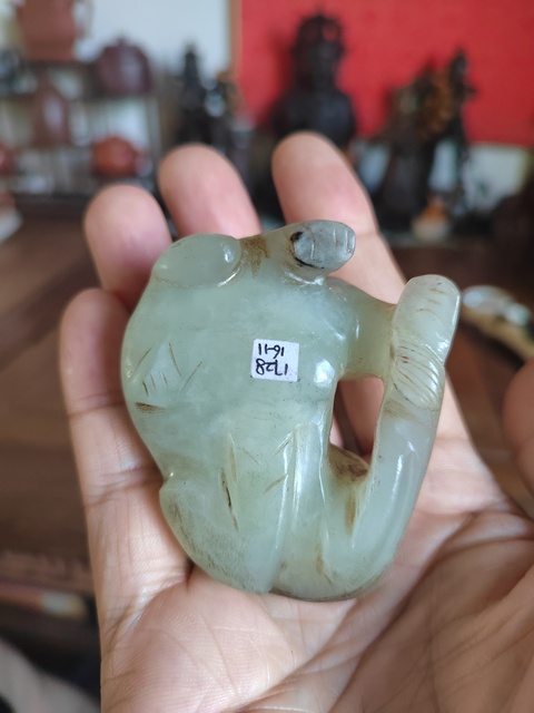 古玩玉器玉馬真品鑒賞圖
