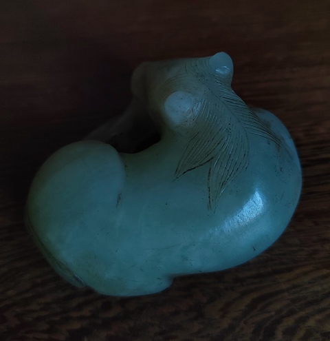 古玩玉器玉馬真品鑒賞圖