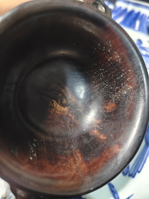 古玩雜項梅樁杯真品鑒賞圖