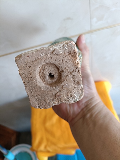 古玩陶瓷明三彩人物俑真品鑒賞圖