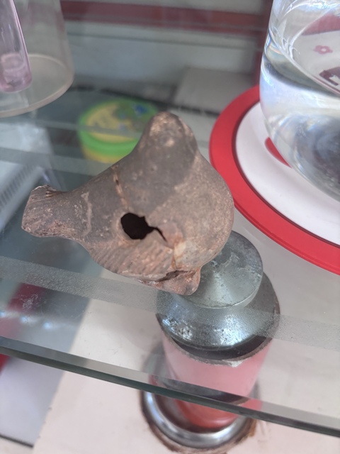 古玩陶瓷長沙窯陶塑鳥真品鑒賞圖