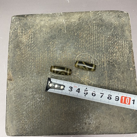 古玩陶瓷創匯·瑪瑙天珠拍賣，當前價格89元