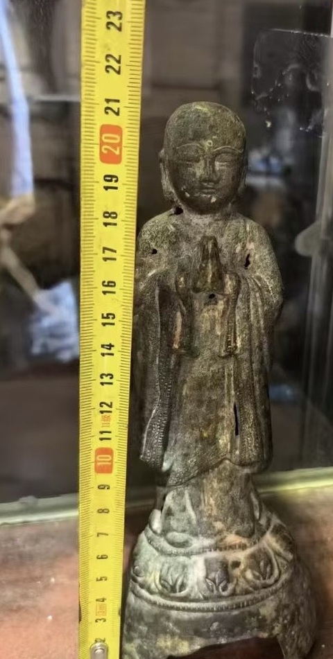 古玩銅器佛像真品鑒賞圖