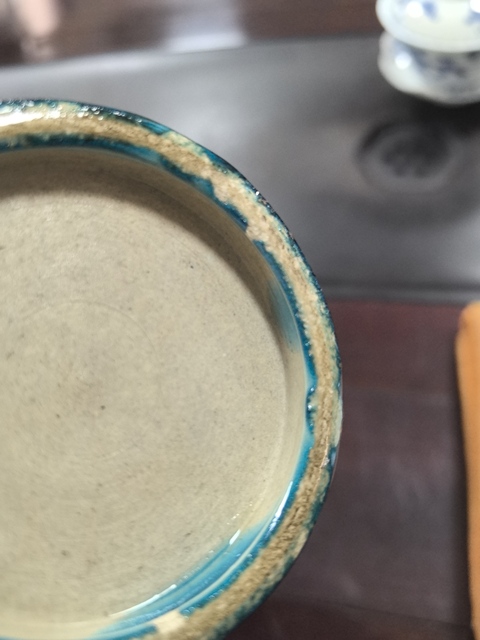 古玩陶瓷孔雀藍釉瓶真品鑒賞圖