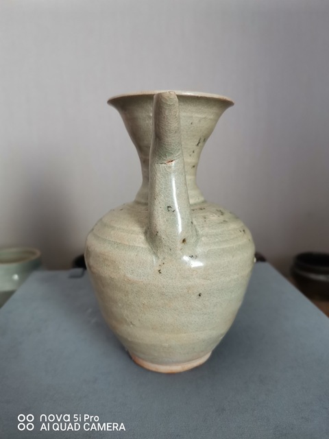 古玩陶瓷青白釉執壺真品鑒賞圖
