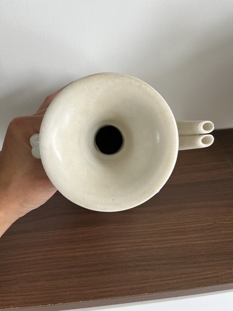 古玩陶瓷青白釉瓜棱執(zhí)壺真品鑒賞圖