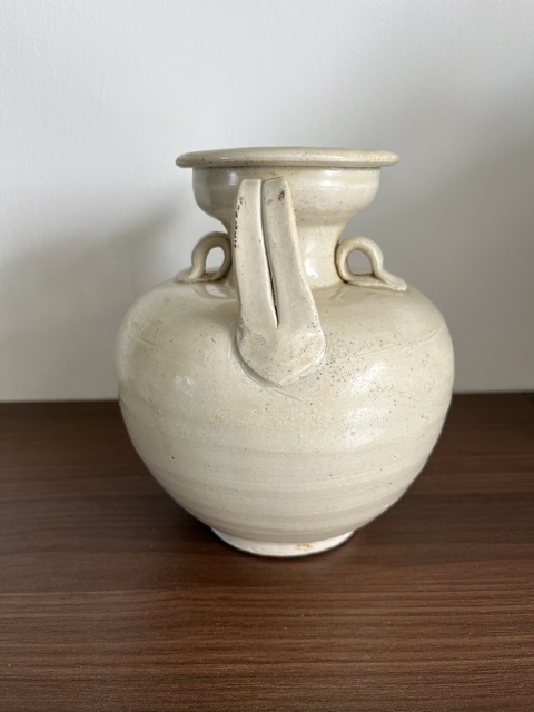 古玩陶瓷青白釉雙系執壺真品鑒賞圖