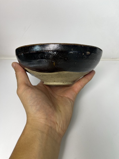 古玩陶瓷黑釉碗真品鑒賞圖