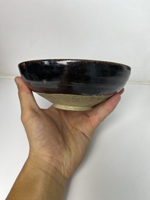 古玩陶瓷黑釉碗真品鑒賞圖