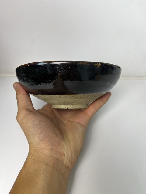 古玩陶瓷黑釉碗真品鑒賞圖