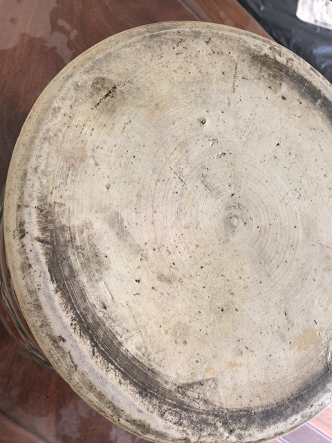古玩陶瓷五彩獅子紋罐真品鑒賞圖