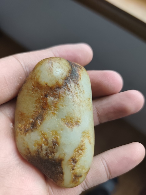 古玩玉器籽料原石真品鑒賞圖