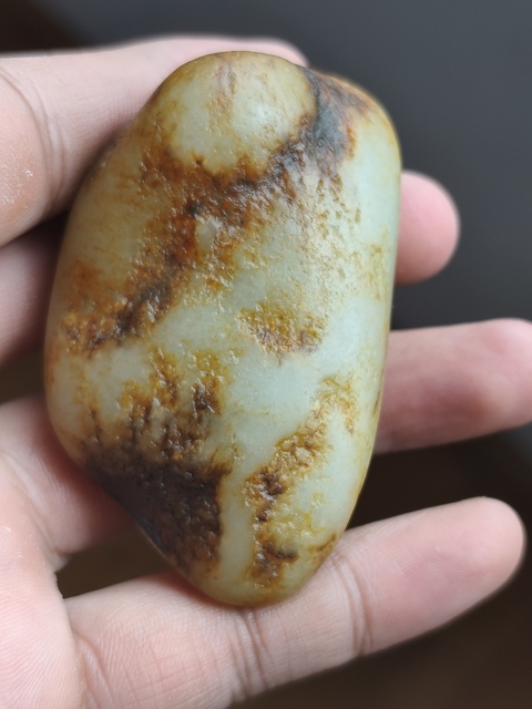 古玩玉器籽料原石真品鑒賞圖