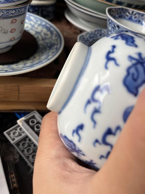 古玩陶瓷青花碗真品鑒賞圖