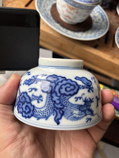 古玩陶瓷青花碗真品鑒賞圖