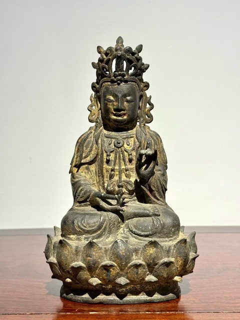 古玩銅器造像真品鑒賞圖