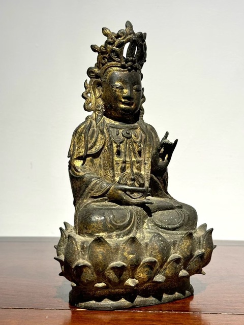 古玩銅器造像真品鑒賞圖
