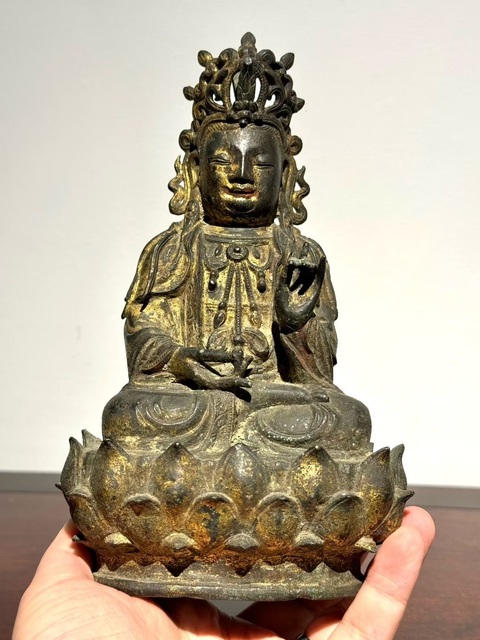古玩銅器造像真品鑒賞圖