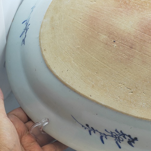 古玩陶瓷青花盤真品鑒賞圖