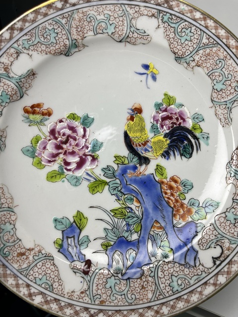 古玩陶瓷大吉大利粉彩盤拍賣,當前價格1288元