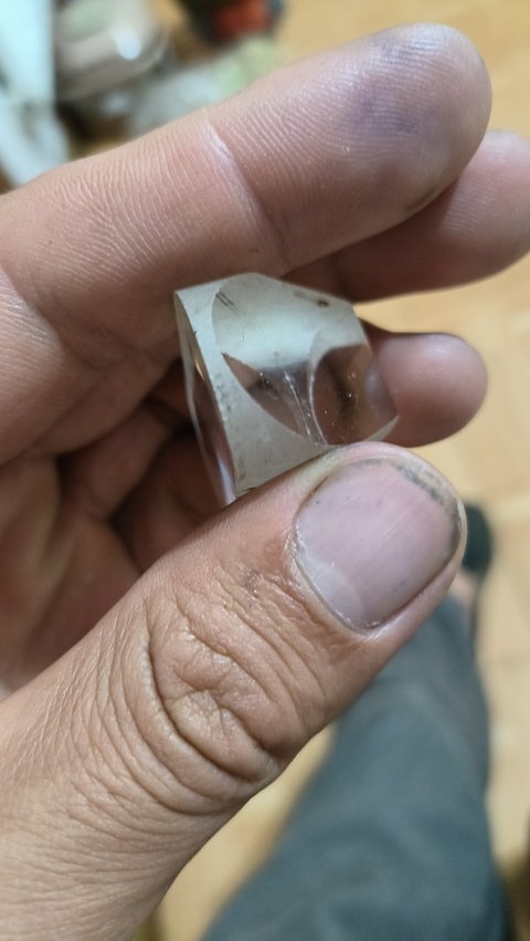 古玩玉器玻璃鏡片真品鑒賞圖