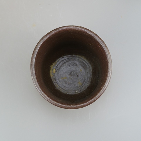 古玩陶瓷清代.吉州窯系剪紙貼花筆筒(文房雅器)拍賣,當前價格33元