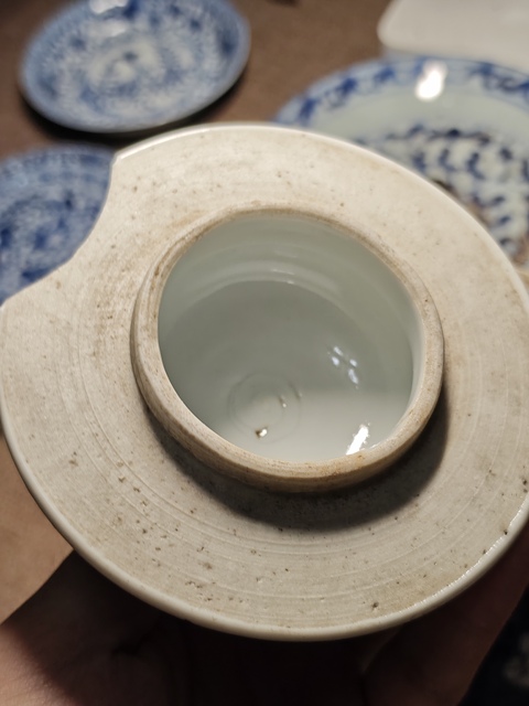 古玩陶瓷青花冰梅紋將軍罐真品鑒賞圖