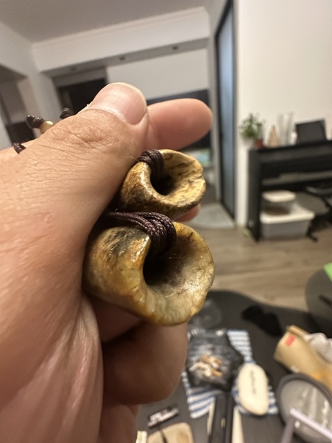 古玩玉器河磨玉勒真品鑒賞圖