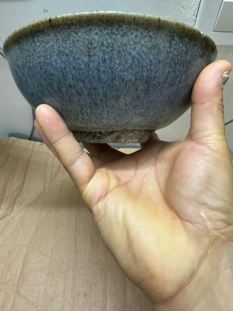 古玩陶瓷元鈞碗真品鑒賞圖