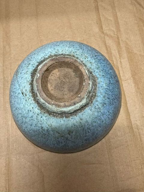古玩陶瓷元鈞碗真品鑒賞圖
