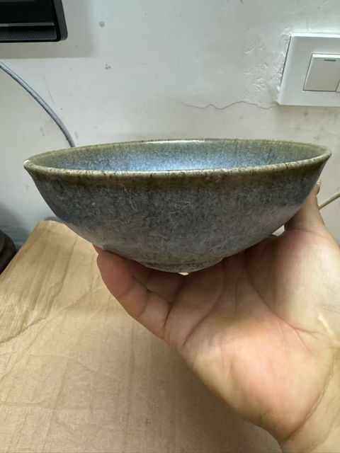 古玩陶瓷元鈞碗真品鑒賞圖