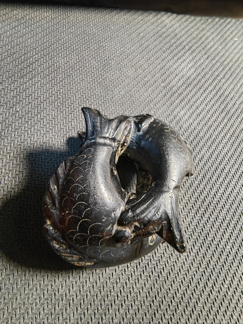 古玩玉器雙魚真品鑒賞圖