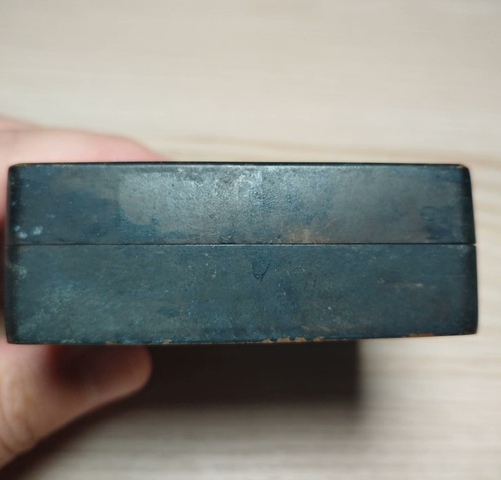 古玩銅器墨盒真品鑒賞圖