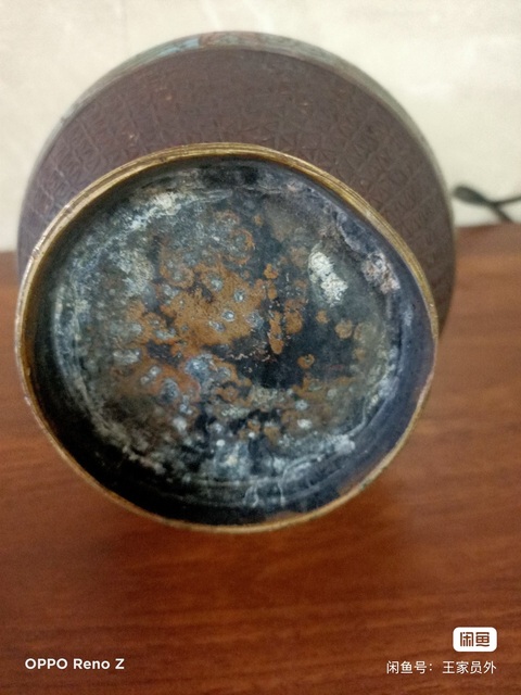 古玩銅器琺瑯彩壺真品鑒賞圖