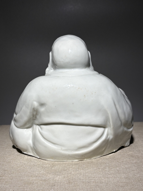 古玩陶瓷德化窯彌勒佛真品鑒賞圖