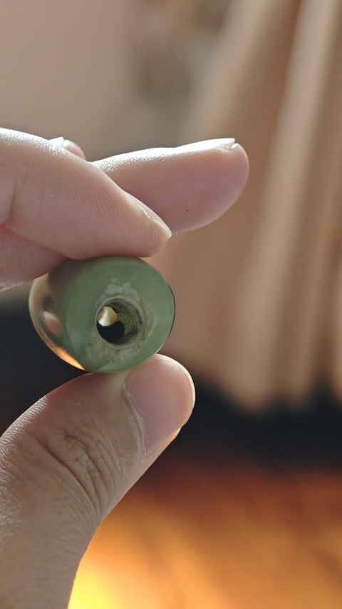 古玩玉器老玉管真品鑒賞圖