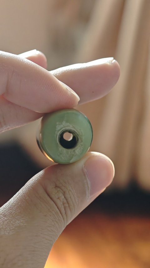 古玩玉器老玉管真品鑒賞圖