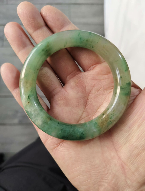 古玩玉器獨龍玉手鐲真品鑒賞圖