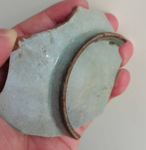 古玩陶瓷龍泉青瓷標(biāo)本真品鑒賞圖